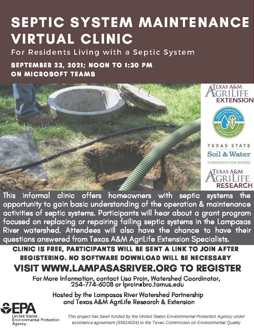 Virtual OSSF Clinic September 2021 Flyer